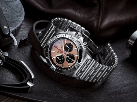 breitling schwarz rot|breitling rouleaux bracelet review.